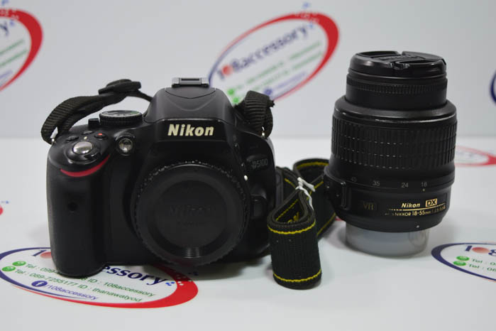 ขาย กล้อง Nikon D5100+เลนส์ Kit 18-55 ชัตเตอร์น้อย กล้องศูนย์ไทย 