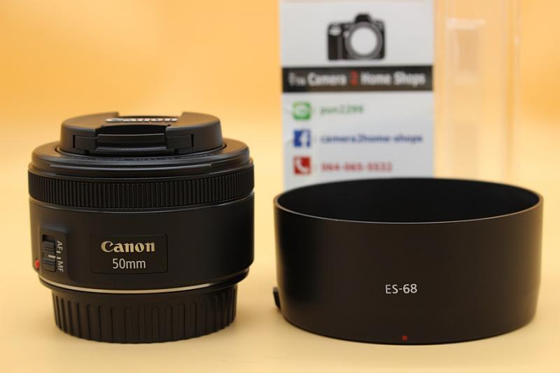ขาย Lens CANON EF 50mm F/1.8 STM อดีตประกันศูนย์ สภาพสวย  ไร้ฝ้า รา พร้อม Hood  อุปกรณ์และรายละเอียดของสินค้า 1.Lens CANON EF 50mm F/1.8 STM 2.Hood 3.ฝาปิด