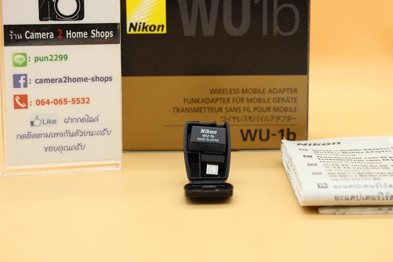 ขาย Nikon WU-1B Wireless Mobile Adapter สำหรับ D600 D610 อดีตประกันศูนย์ สภาพสวย ใช้งานปกติเต็มระบบ อุปกรณ์ครบกล่อง  อุปกรณ์และรายละเอียดของสินค้า 1.Nikon 