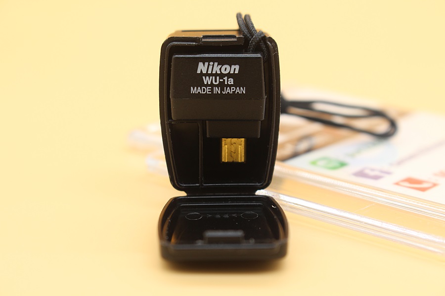 ขาย Nikon WU-1A Wireless Mobile Adapter สำหรับการแชร์รูป อะแดปเตอร์พกพาไร้สาย ใช้งานได้กับรุ่น  D3200 D3300 D5200  COOLPIX A P7800 P530 P520 P330   อุปกรณ์