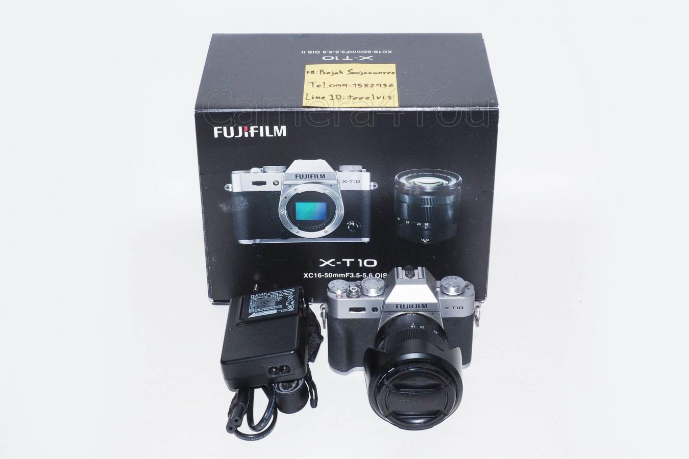 ขายกล้อง Fuji XT-10 พร้อมเลนส์ 16-50mm f3.5-5.6 OIS II อดีตประกันศูนย์