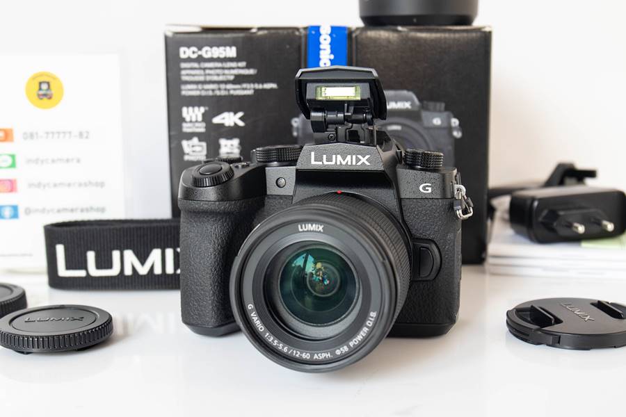 Panasonic Lumix G95+Lens 12-60mm เครื่องศูนย์ สภาพสวย