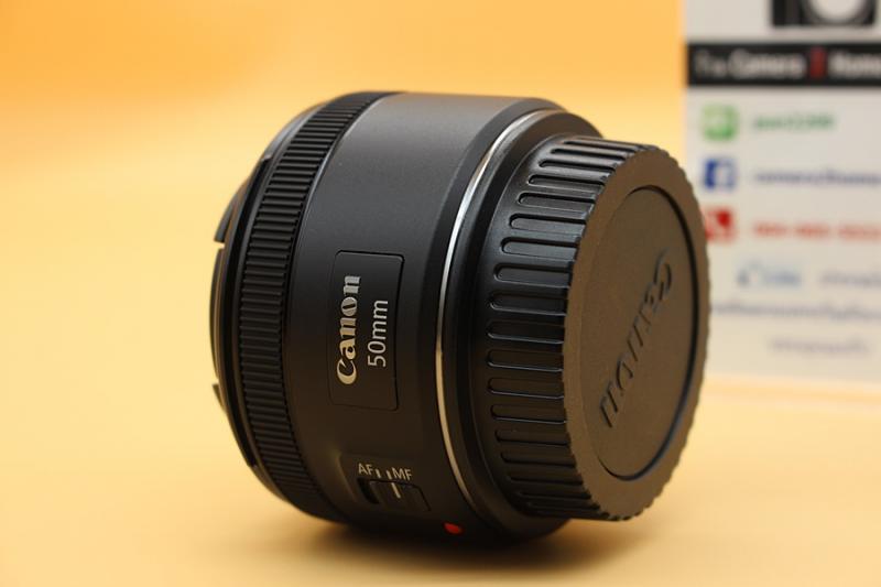 ขาย Lens CANON EF 50mm F/1.8 STM อดีตประกันศูนย์ สภาพสวย  ไร้ฝ้า รา ตัวหนังสือคมชัด แถมFilter  อุปกรณ์และรายละเอียดของสินค้า 1.Lens CANON EF 50mm F/1.8 STM