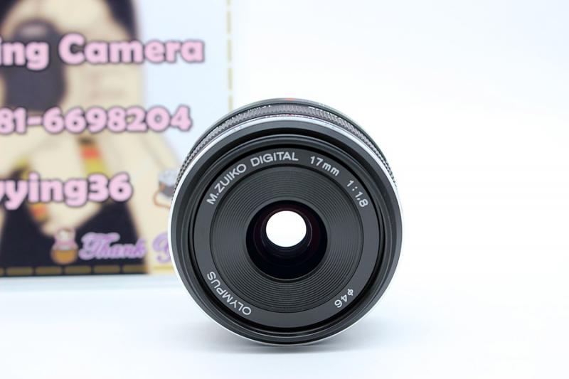 ขาย Lens Olympus M.Zuiko Digital 17mm F1.8(สีดำ) สภาพสวย ไม่มีฝ้า รา อดีตประกันศูนย์ อุปกรณ์ครบกล่อง 