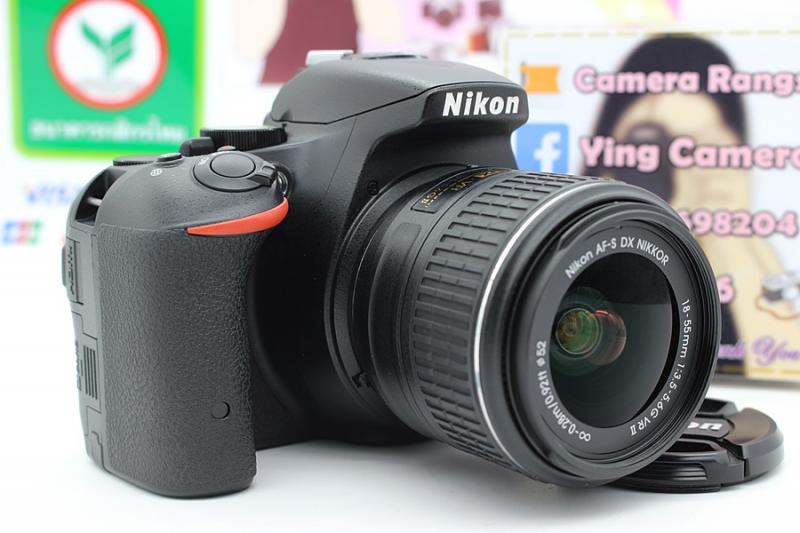 ขาย NIKON D5500 + 18-55mm G VR II สภาพสวย เมนูไทย มีWIFIในตัว ชัตเตอร์ 7,xxxรูป จอติดฟิล์มแล้ว อดีตประกันร้าน อุปกรณ์พร้อมกล่อง
