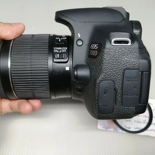 Canon​ 700d พร้อมเลนส์ 18-55is stm (เทิร์น​ได้​ครับ)