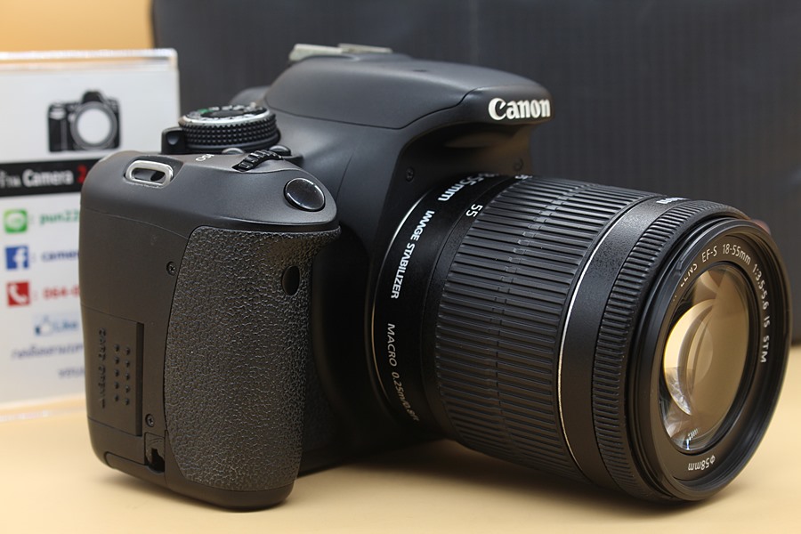 ขาย Canon EOS 600D + lens 18-55mm IS STM อดีตประกันร้าน เมนูไทย ชัตเตอร์ 26,XXXรูป อุปกรณ์พร้อมกระเป๋า ใช้งานปกติเต็มระบบ  อุปกรณ์และรายละเอียดของสินค้า 1.