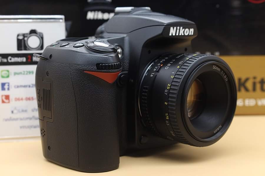 ขาย Body Nikon D90 +Lens AF 50mm f1.8D สภาพสวยใหม่มากๆ ชัตเตอร์ 8พัน อดีตศูนย์ อุปกรณ์ครบกล่อง แถมสายลั่นชัตเตอร์