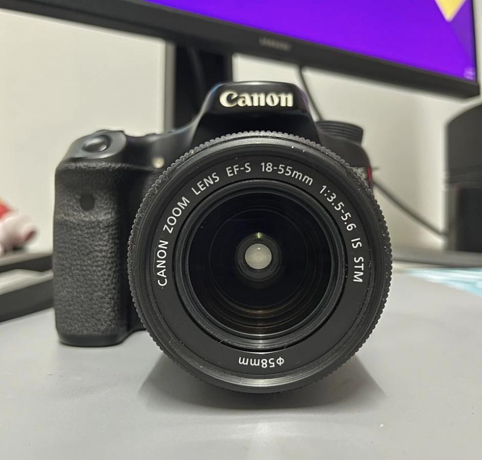Canon EOS 70D + เลนส์ 18-55 stm อดีตประกันศูนย์ ชัตเตอร์ 34000+ 