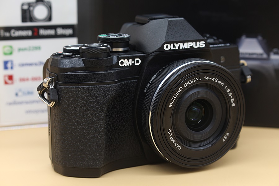 ขาย Olympus OMD EM10 III + lens 14-42mm (สีดำ) สภาพสวยใหม่ ชัตเตอร์ 5,528 เมนูไทย อดีตประกันศูนย์ อุปกรณ์ครบกล่อง  อุปกรณ์และรายละเอียดของสินค้า 1.Body Oly