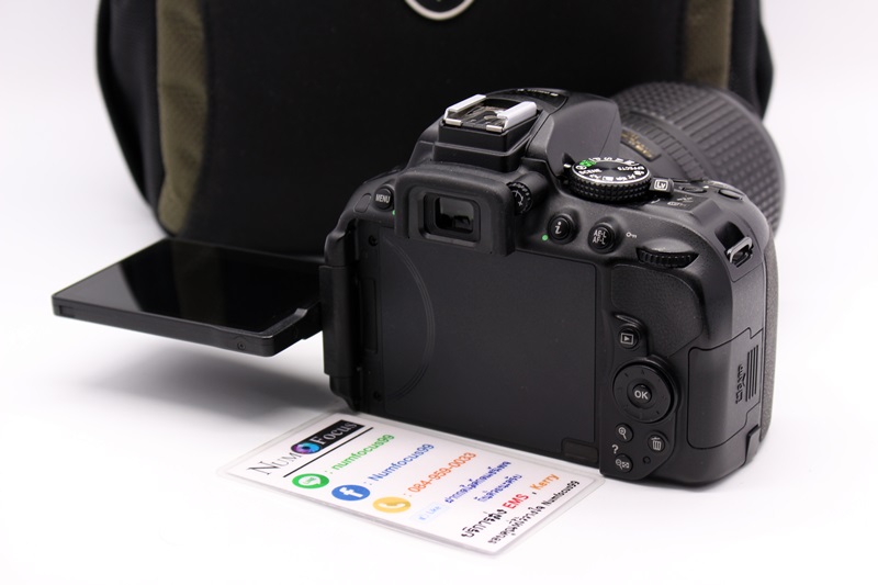 Nikon D5300 เลนส์ AF-S 18-140mm VR เมนูภาษาไทย สภาพสวย ใช้งานได้ปกติ ประกันหมดแล้ว อุปกรณ์พร้อมกระเป๋า