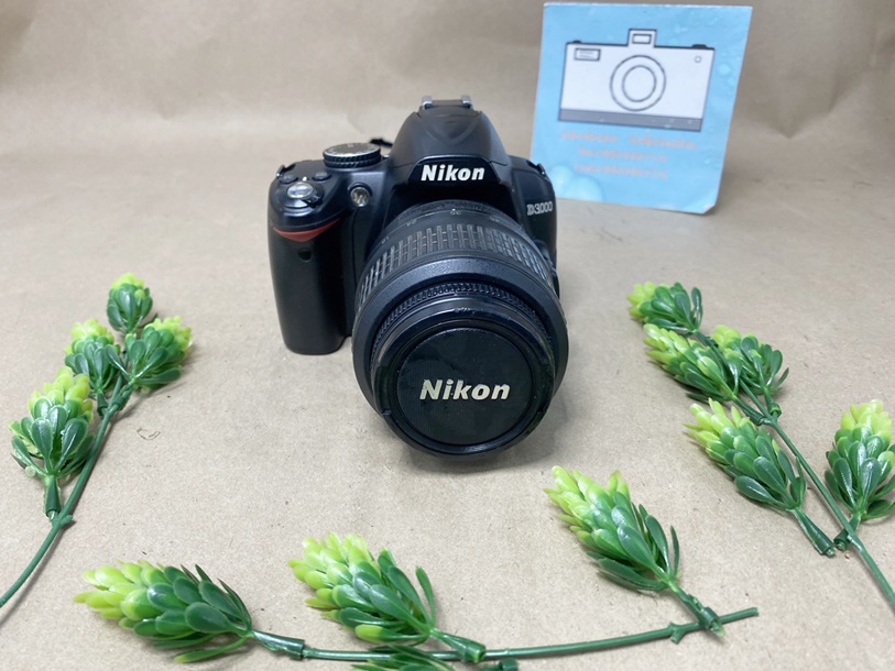 Nikon d3000 พร้อมเลนส์ 18-55 พร้อมใช้งาน