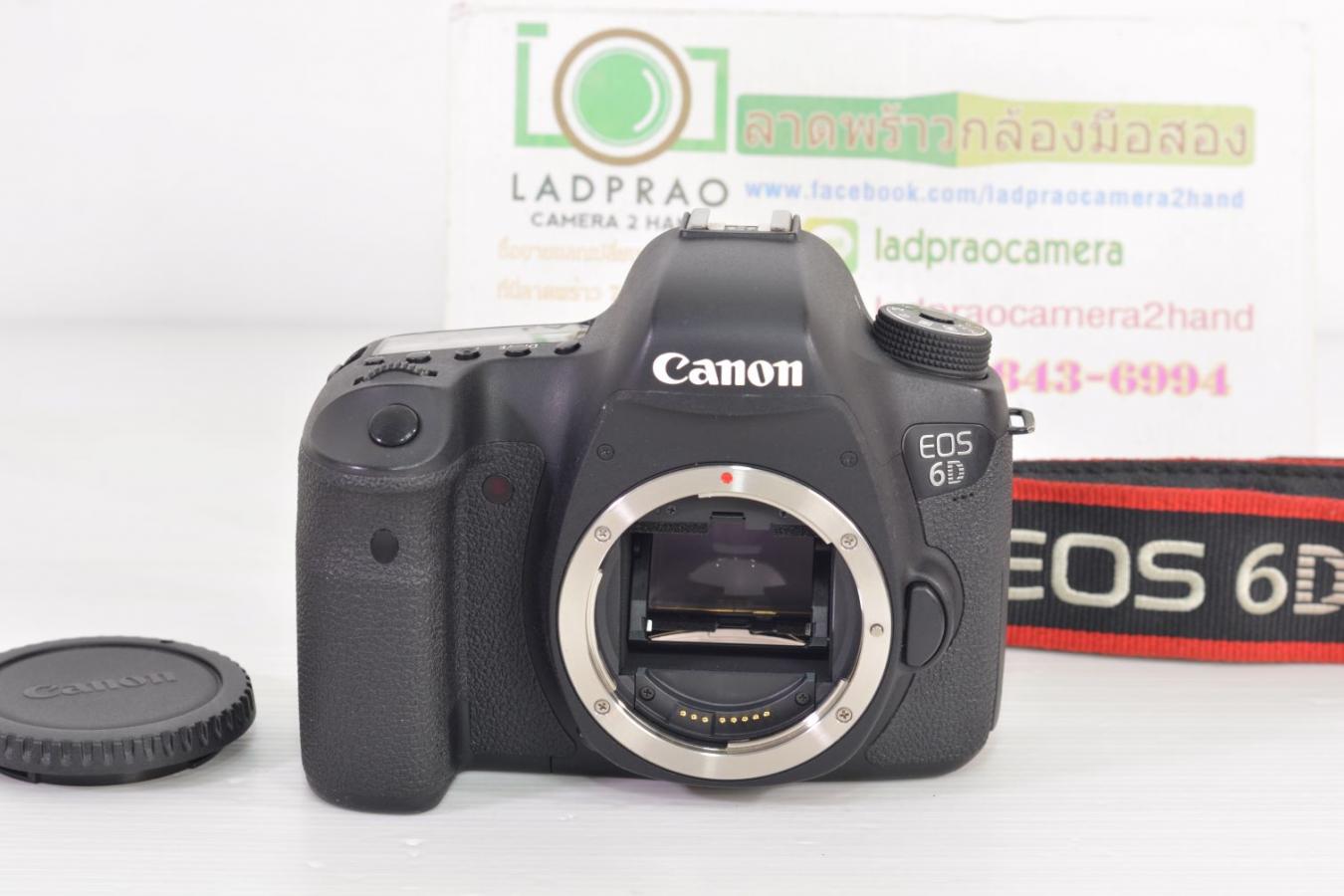 Canon EOS 6D WiFi กล้อง Full-Frame ชัตเตอร์น้อย สวย เมนูไทย ระบบปกติดี