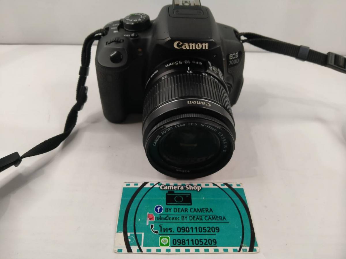 Canon 700D พร้อมเลนส์ (นัดได้ จ่ายเงินปลายทางได้ /รับซื้อกล้อง เลนส์จำนวนมาก)