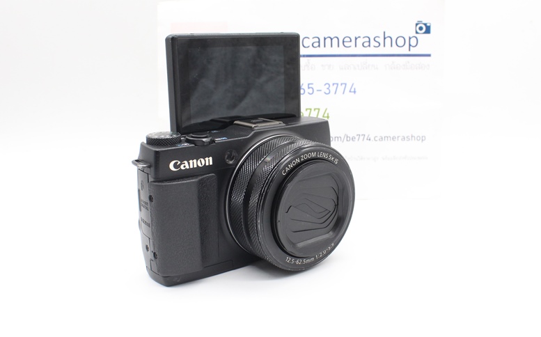 ขาย Canon PowerShot G1X Mark II เมนูไทย อุปกรณ์พร้อมกระเป๋า ใช้งานปกติ หมดประกันแล้ว