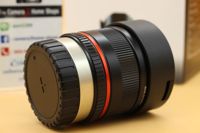 ขาย Lens SAMYANG 8mm F2.8 Fish eye (Fuji X Mount)สภาพสวย อดีตประกันศูนย์ ใช้งานน้อย ไร้ฝ้า รา ตัวหนังสือคมชัด อุปกรณ์ครบกล่อง  อุปกรณ์และรายละเอียดของสินค้