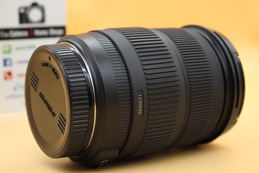 ขาย Lens Sigma 18-200 mm f/3.5-6.3 DC OS (for Canon) อดีตประกันศูนย์ สภาพสวย ไร้ฝุ่น ฝ้า รา ตัวหนังสือจาง ยางไม่บวม ซูมไม่ไหล  อุปกรณ์และรายละเอียดของสินค้