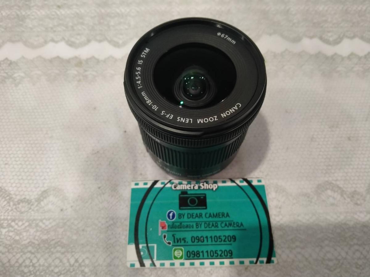 Lens Canon 10-18 mm ส่งฟรี นัดรับได้ จ่ายเงินปลายทางได้คะ (รับซื้อ รับเทิร์น รับเปลี่ยนกล้องเลนส์ราคาสูงจำนวนมาก) 