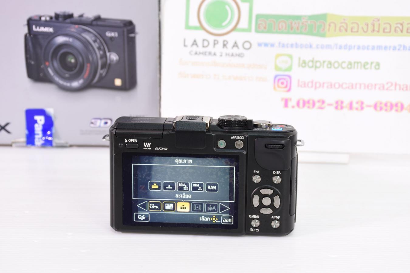 กล้อง Mirrorless Panasonic รุ่น DMC-GX1X สีดำ
