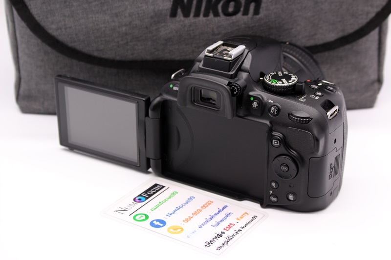 Nikon D5200 เลนส์ฟิก AF-S 50mm f1.8g สภาพสวย อดีตประกันศูนย์ เมนูภาษาไทย อุปกรณ์พร้อมกระเป๋า