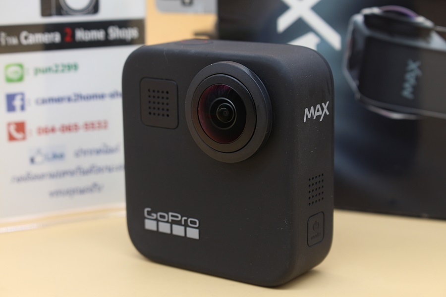 ขาย GoPro Max สภาพสวย อดีตประกันศูนย์ ใช้งานน้อย อุปกรณ์ครบกล่อง 