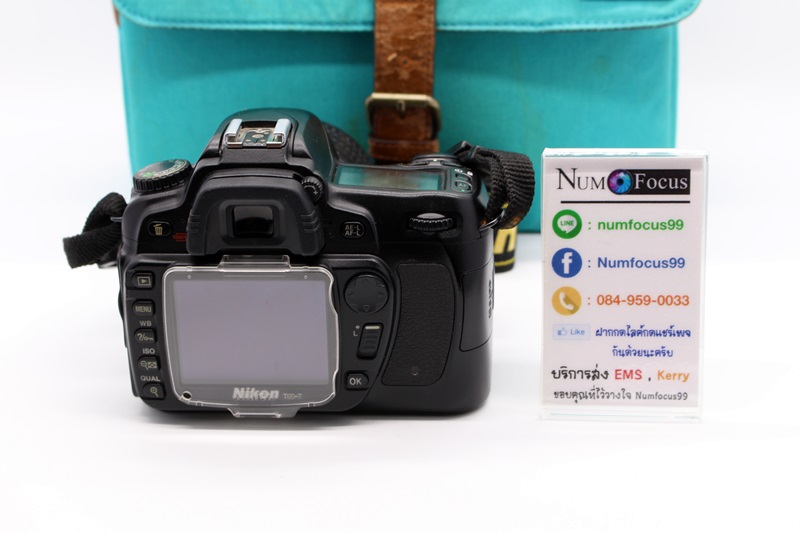 NIKON D80 เลนส์ AF-S 18-55mm VR เมนูภาษาอังกฤษ ประกันหมดแล้ว ใช้งานได้ปกติ อุปกรณ์พร้อมกระเป๋า