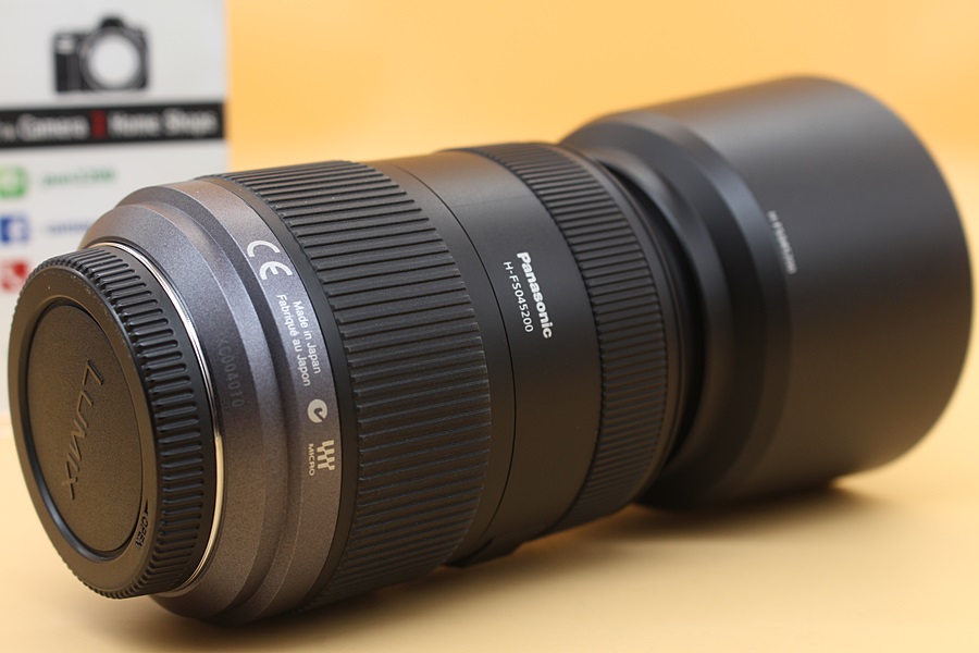 ขาย Lens Panasonic LUMIX G Vario 45-200mm f/4.0-5.6 Mega OIS สภาพสวยใหม่ อดีตร้าน ไร้ฝ้า รา ตัวหนังสือคมชัด ใช้งานน้อยแถมฟิลเตอร์  อุปกรณ์และรายละเอียดของส