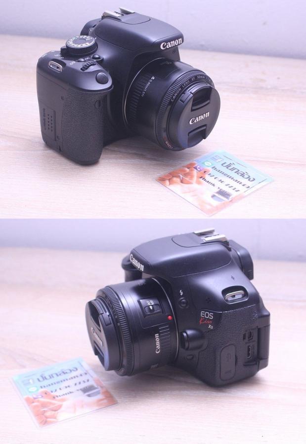 ขายกล้อง Canon 600D + Lens 50 f1.8 II