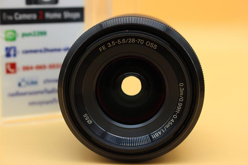 [ต้องการขาย] ขาย Lens Sony FE 28-70mm F3.5-5.6 OSS (สีดำ) สภาพสวยใหม่