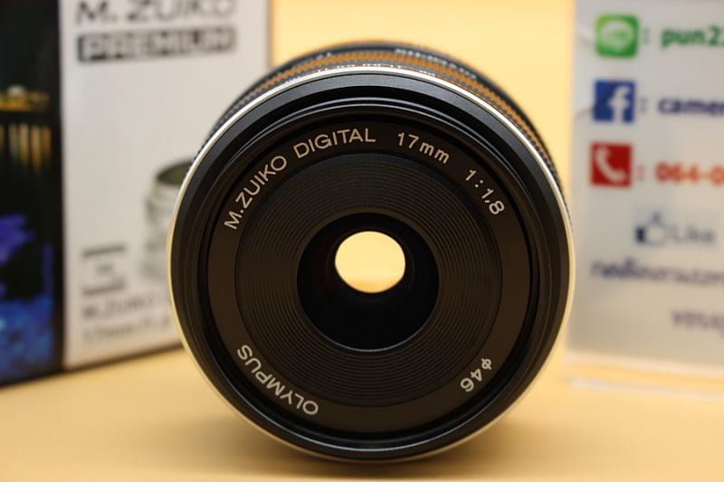 ขาย Lens Olympus M.Zuiko Digital 17mm F1.8(สีดำ) สภาพสวย เลนส์ศูนย์ มีประกันเพิ่มอีก3ปี ถึง 04-08-65 ไร้ฝ้า รา  ตัวหนังสือคมชัด อุปกรณ์ครบกล่อง  อุปกรณ์และ