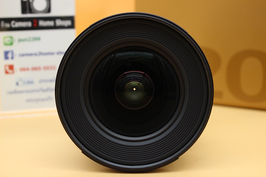 ขาย Lens Nikon AF-S NIKKOR 20mm F1.8 G ED ประกันศูนย์ มีประกันเพิ่ม3ปี ถึง 15-2-65 สภาพใหม่มาก ไร้ฝุ่น ฝ้า รา ตัวหนังสือคมชัด อุปกรณ์ครบกล่อง  อุปกรณ์และรา