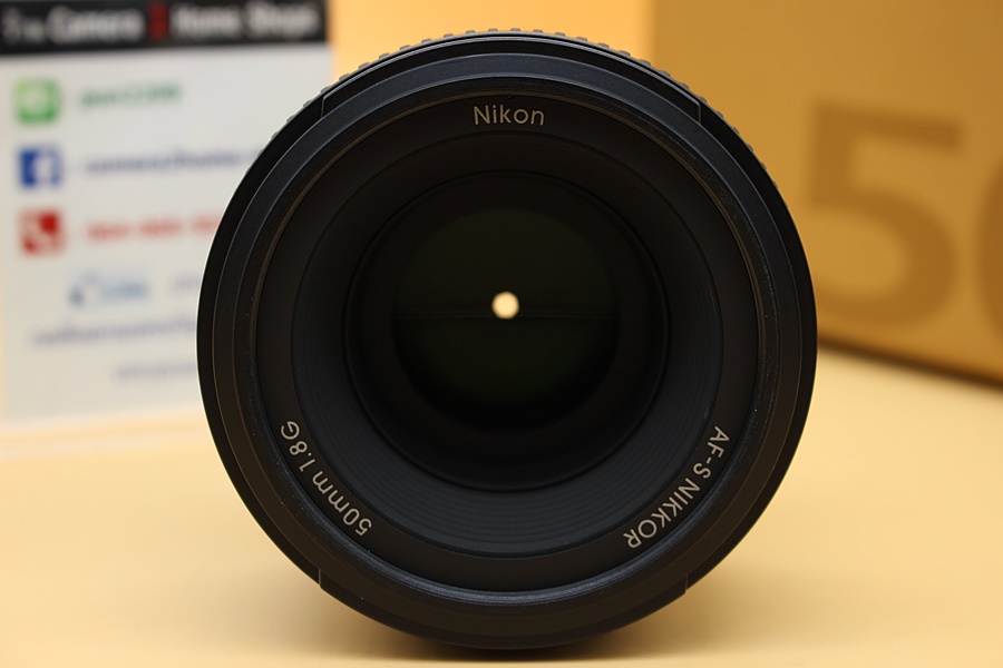 ขาย Nikon Lens AF-S 50mm F/1.8G สภาพสวยใหม่ ไร้ฝ้า รา อดีตประกันศูนย์ อุปกรณ์ครบกล่อง พร้อมHood  อุปกรณ์และรายละเอียดของสินค้า 1.Nikon Lens AF-S 50mm F/1.8