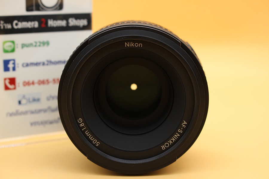 ขาย Lens Nikon 50 F1.8 G สภาพสวย ตัวหนังสือจาง ไร้ฝ้า รา อดีตประกันร้าน   อุปกรณ์และรายละเอียดของสินค้า 1.Lens Nikon 50 F1.8 G 2.ฝาปิด lens หน้า-หลัง 3.ถุง