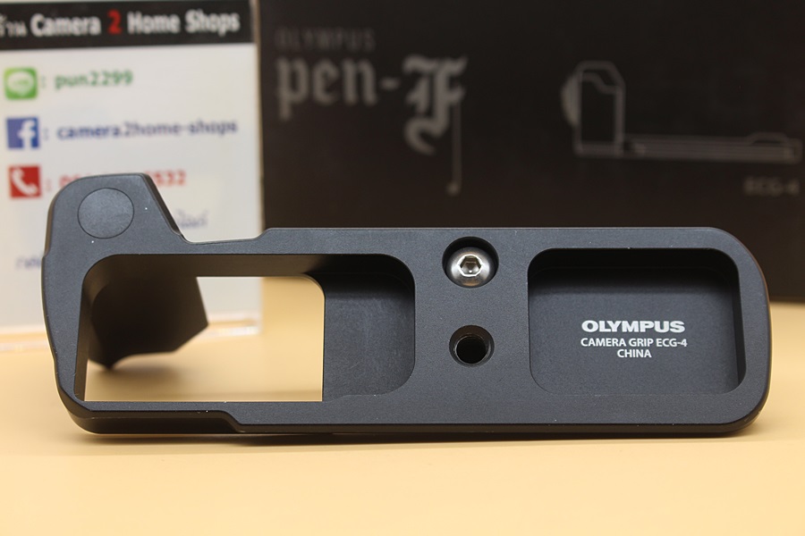 ((ขายแล้วครับ)) Olympus Grip ECG-4 For PEN-F สภาพสวย พร้อมใช้งาน อุปกรณ์ครบกล่อง  อุปกรณ์และรายละเอียดของสินค้า 1.Olympus Grip ECG-4 For PEN-F มีรอยใช้งานน