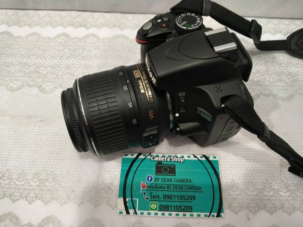 Nikon D3200 พร้อมเลนส์ ส่งฟรี นัดรับได้ จ่ายเงินปลายทางได้คะ