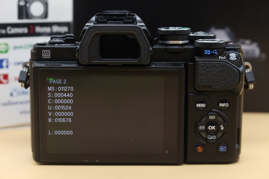 ขาย Olympus OMD EM10 Mark III + Lens 14-42mm (สีดำ) สภาพสวย ชัตเตอร์ 11,270 อดีตศูนย์ อุปกรณ์ครบกล่อง แบต2ก้อน ฟิลเตอร์olympus Mem32GB  อุปกรณ์และรายละเอีย