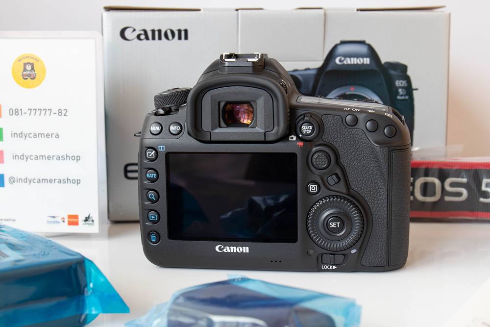 ของใหม่ Canon 5DMIV ยังไม่ผ่านการใช้งาน แกะมาถ่ายรูปเเละเช็คความเรียบร้อยเท่านั้นค่ะ 