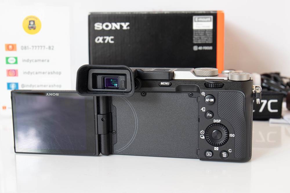 Sony A7c Body เครื่องศูนย์ ใช้งานน้อย ชัตเตอร์ 725 ภาพเท่านั้นค่ะ