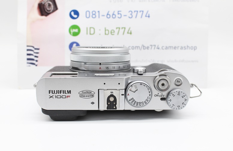 ขาย Fujifilm X100F เมนูไทย อุปกรณ์ครบยกกล่อง อดีตประกันศูนย์ ขอบเลนส์มีรอย 1 จุด