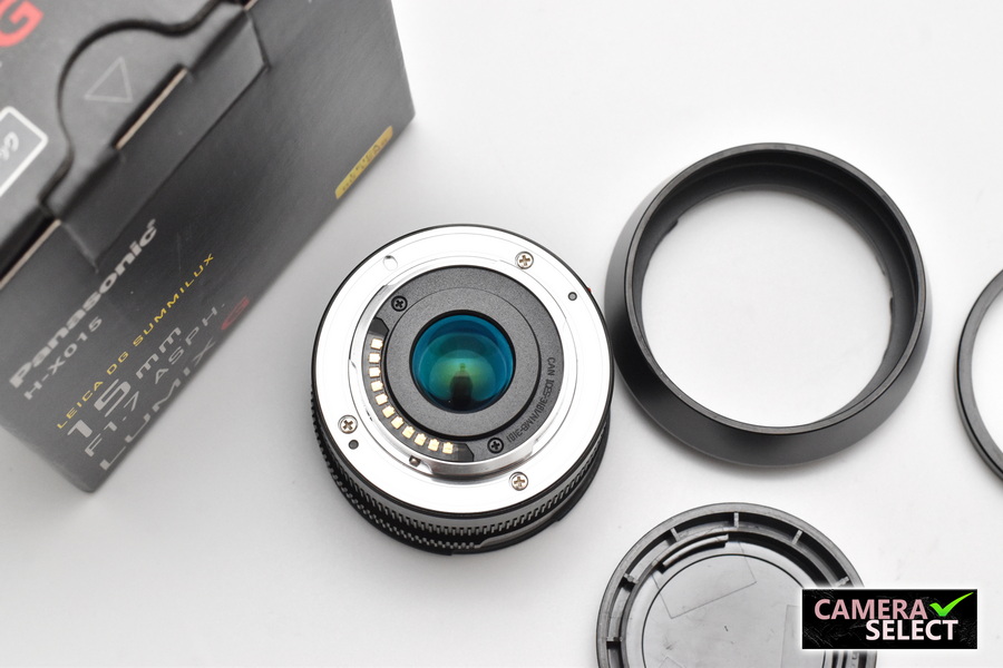 เลนส์ Panasonic Leica DG summilux 15mm F1.7 asph (M4/3)สภาพสวย 9/10 การทำงานปกติเต็มระบบ ของครบยกกล่อง