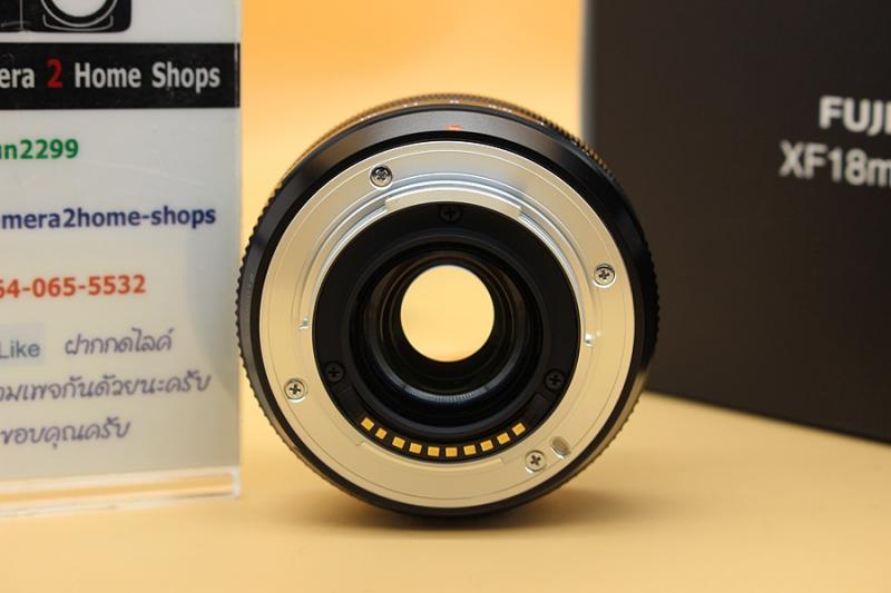 ขาย LENS Fujinon XF 18mm F2 R (สีดำ) สภาพสวย อดีตประกันศูนย์  ไร้ฝ้า รา ตัวหนังสือคมชัด อุปกรณ์ครบกล่อง   อุปกรณ์และรายละเอียดของสินค้า 1.Lens Fujinon XF 1