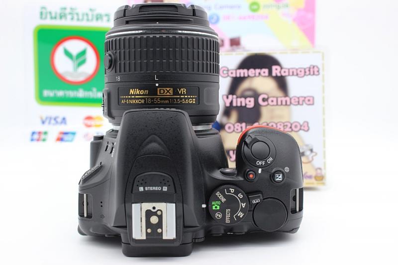 ขาย NIKON D5500 + 18-55mm G VR II สภาพสวย เมนูไทย มีWIFIในตัว ชัตเตอร์ 7,xxxรูป จอติดฟิล์มแล้ว อดีตประกันร้าน อุปกรณ์พร้อมกล่อง