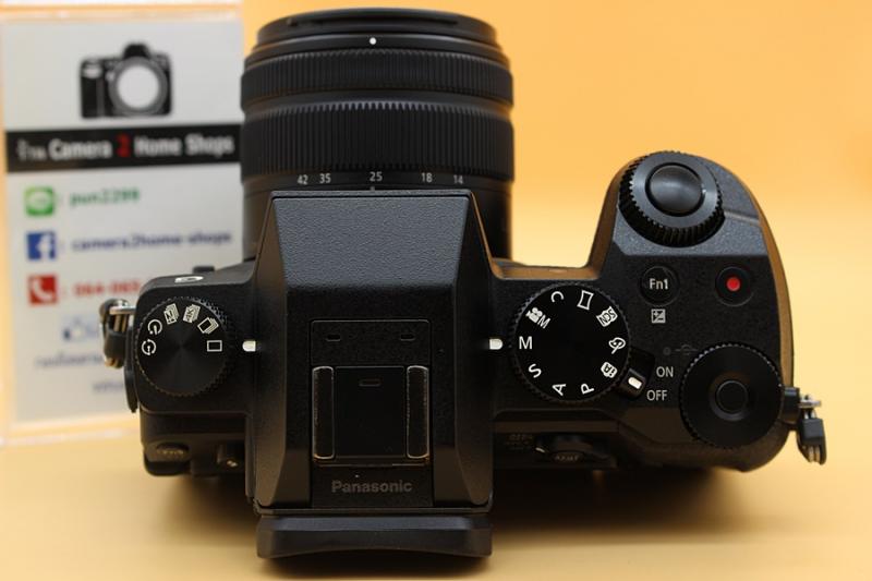 ขาย Panasonic LUMIX DMC-G7 + Lens KIT 14-42mm f3.5-5.6 II mega OIS (สีดำ) สภาพสวย อดีตประกันร้าน ชัตเตอร์ 6,xxxรูป  เมนูอังกฤษ อุปกรณ์พร้อมกระเป๋า