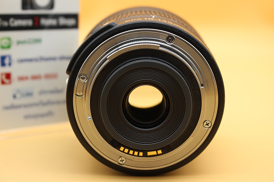 ขาย Canon EF-S 18-135 mm f/3.5-5.6 IS STM สภาพสวย อดีตประกันร้าน ไร้ฝ้า รา ตัวหนังสือคมชัด ยางแน่น พร้อมHood  อุปกรณ์และรายละเอียดของสินค้า 1.Lens Canon EF