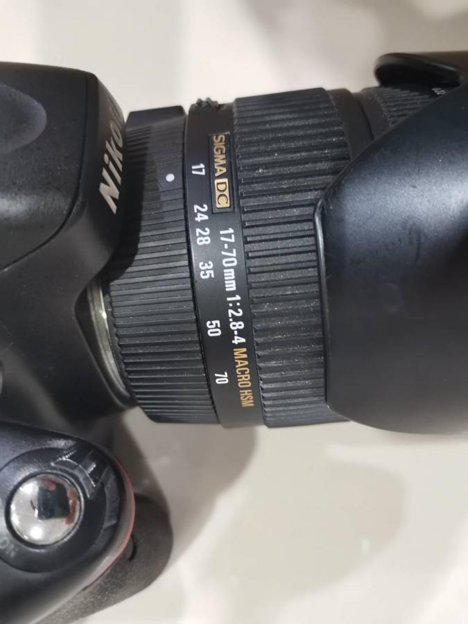 ขายกล้อง Nikon D5100 + len sigma 17-70 2.8-4 