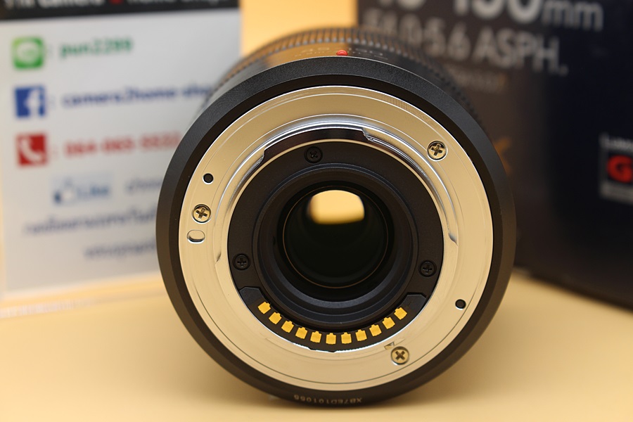 ขาย Lens Panasonic Lumix G Vario 45-150mm f/4.0-5.6 ASPH (สีดำ) สภาพสวยใหม่มาก เลนส์ศูนย์ ไร้ฝ้า รา อุปกรณ์ครบกล่อง  อุปกรณ์และรายละเอียดของสินค้า 1.Lens P