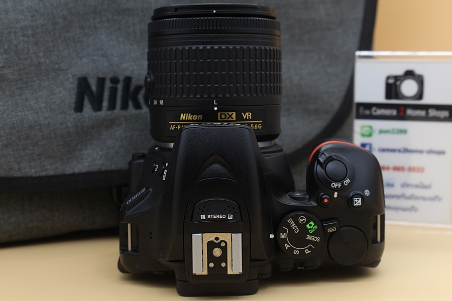 ขาย Nikon D5600 + lens 18-55mm VR อดีตประกันศูนย์ สภาพสวย เมนูไทย ชัตเตอร์ 12,XXXครั้ง อุปกรณ์พร้อมกระเป๋า จอติดฟิล์มแล้ว   อุปกรณ์และรายละเอียดของสินค้า 1