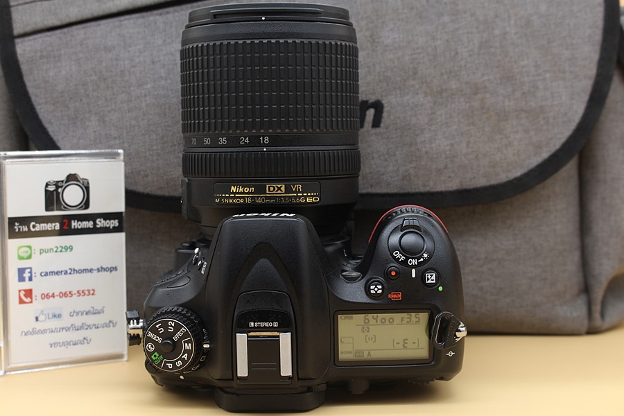 ขาย Nikon D7100 + lens 18-140mm อดีตประกันศูนย์ สภาพสวย เมนูไทย ชัตเตอร์ 21,XXXรูป มีตำหนิ ใช้งานได้ปกติครบเต็มระบบ อุปกรณ์พร้อมกระเป๋า  อุปกรณ์และรายละเอี