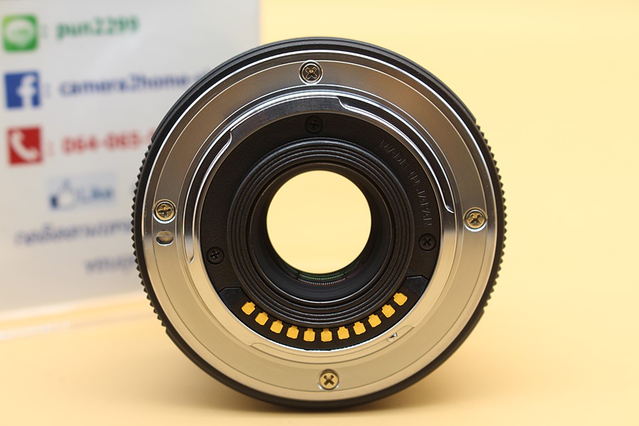 ขาย Lens Olympus M.Zuiko 25mmF1.8 (สีดำ) อดีตประกันศูนย์ สภาพสวยใหม่ ไร้ฝ้า รา พร้อม Hood  อุปกรณ์และรายละเอียดของสินค้า 1.Lens Olympus M.Zuiko 25mmF1.8 (ส