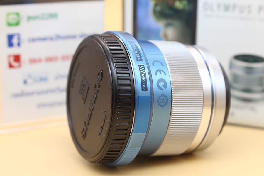 ขาย Lens Olympus M.ZUIKO DIGITAL 45mm f1.8(สีเงิน) อดีตศูนย์ ไร้ฝ้า รา สภาพสวยใหม่ อุปกรณ์ครบกล่อง  อุปกรณ์และรายละเอียดของสินค้า 1.Lens Olympus M.ZUIKO DI